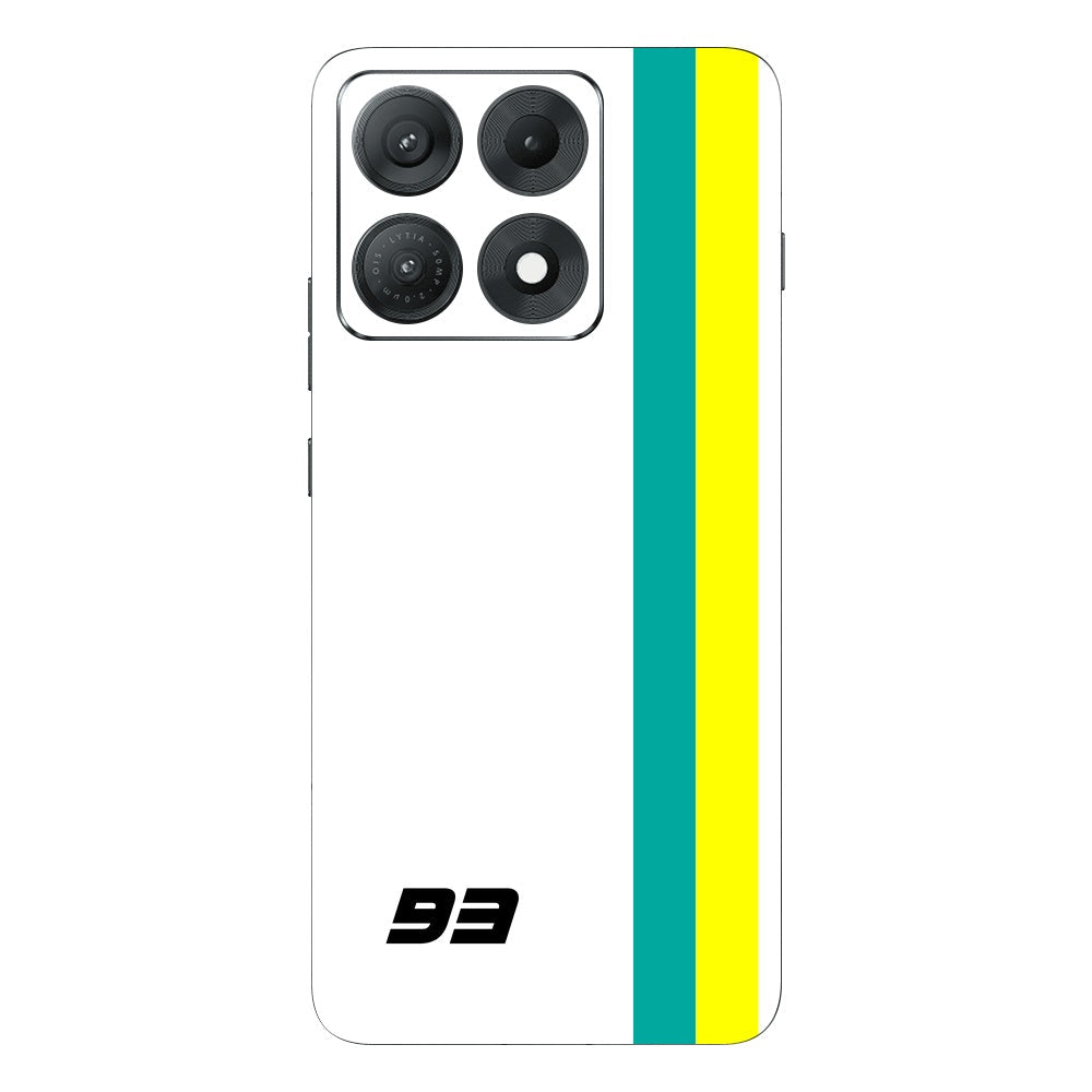 93 skin on Moto Edge 70 Max (5G) by Decalz