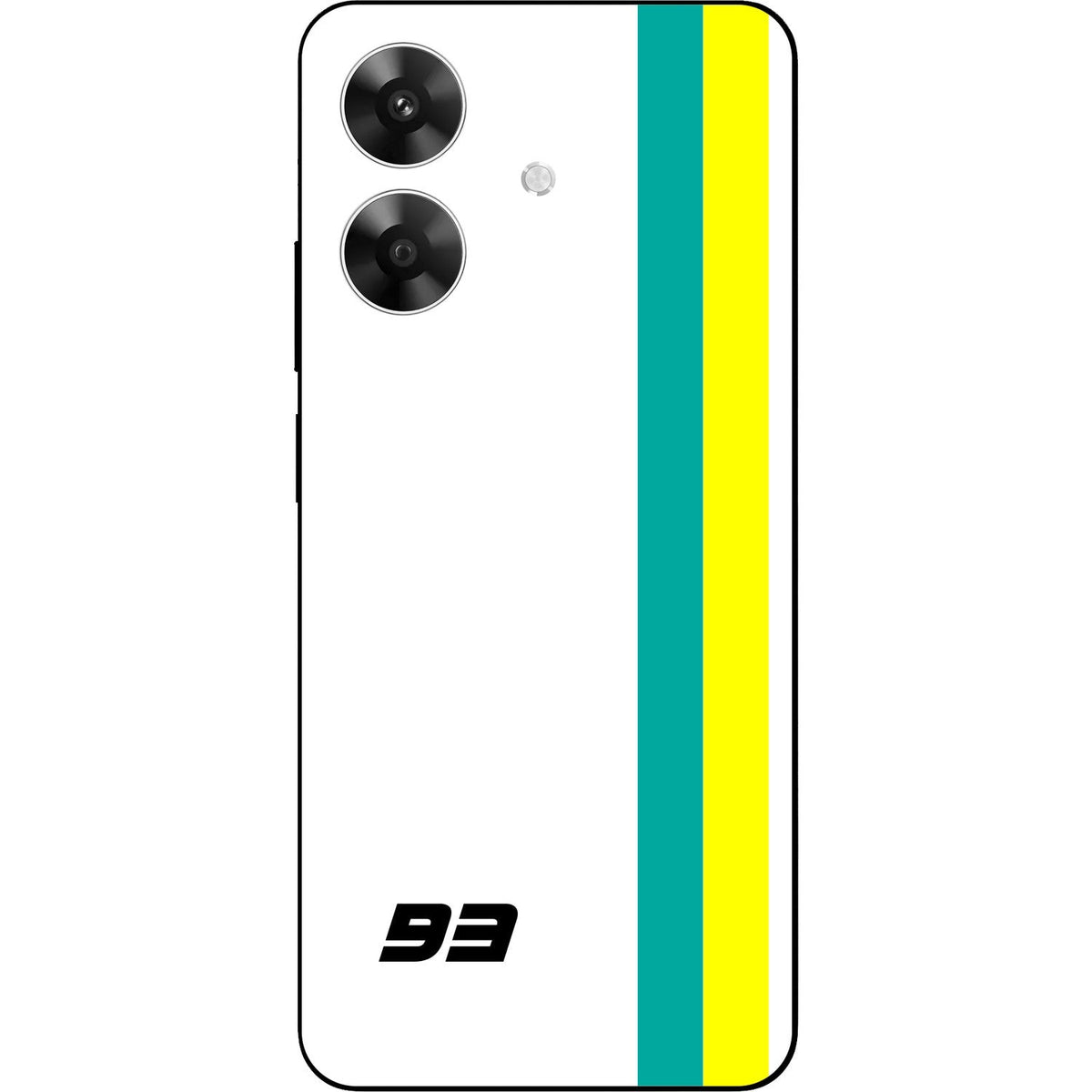93 skin on Realme Narzo N61 by Decalz