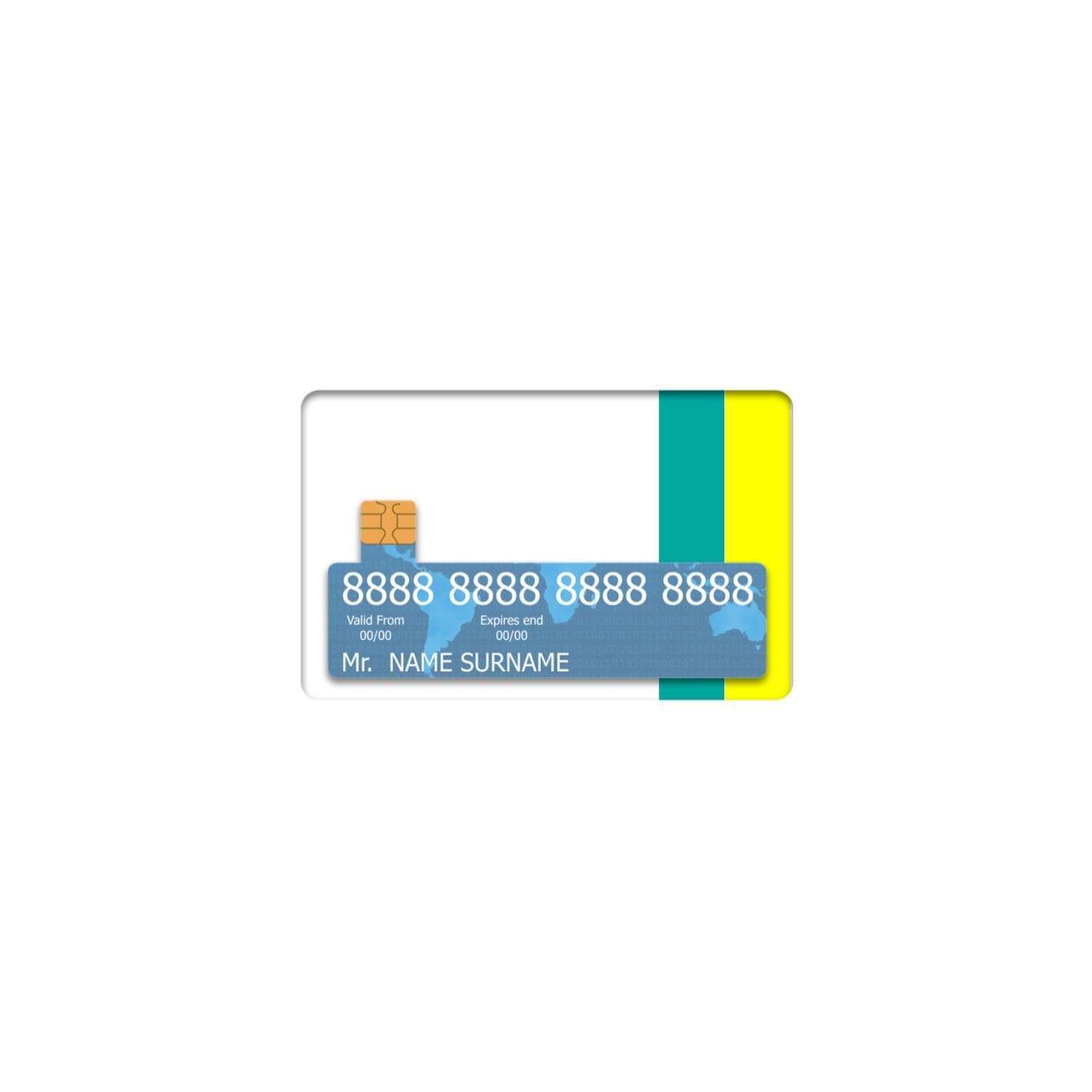 ATM Card Skins & Wraps (With Window)