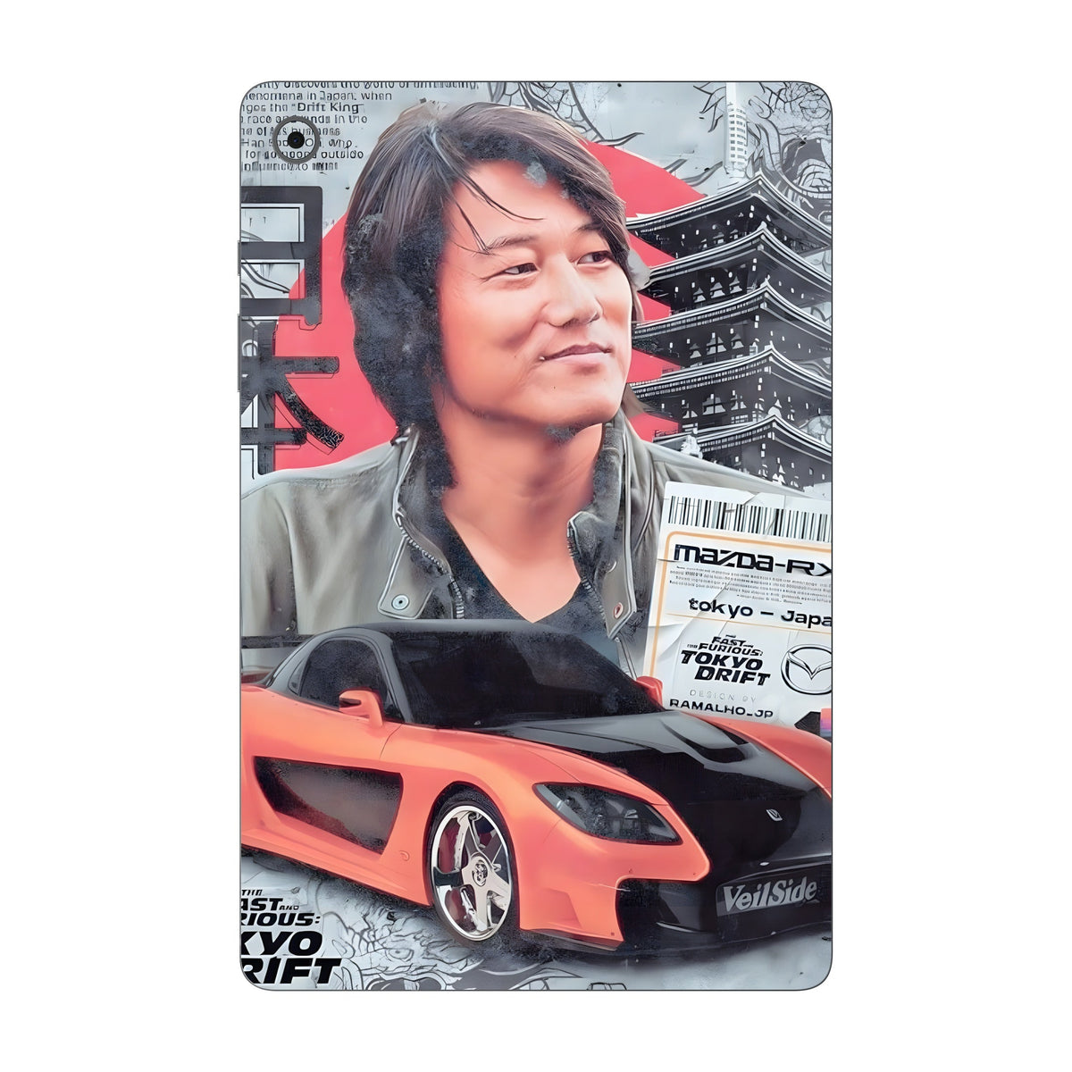 97 skin on Samsung Galaxy Tab S10 Lite by Decalz