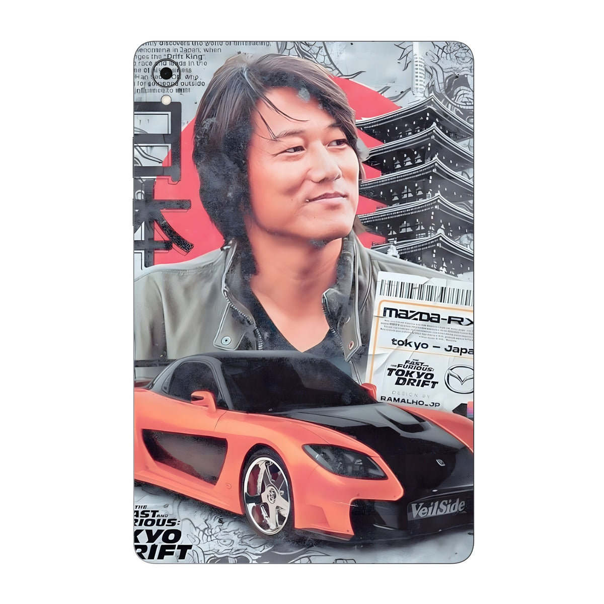 97 skin on Samsung Galaxy Tab S11 by Decalz