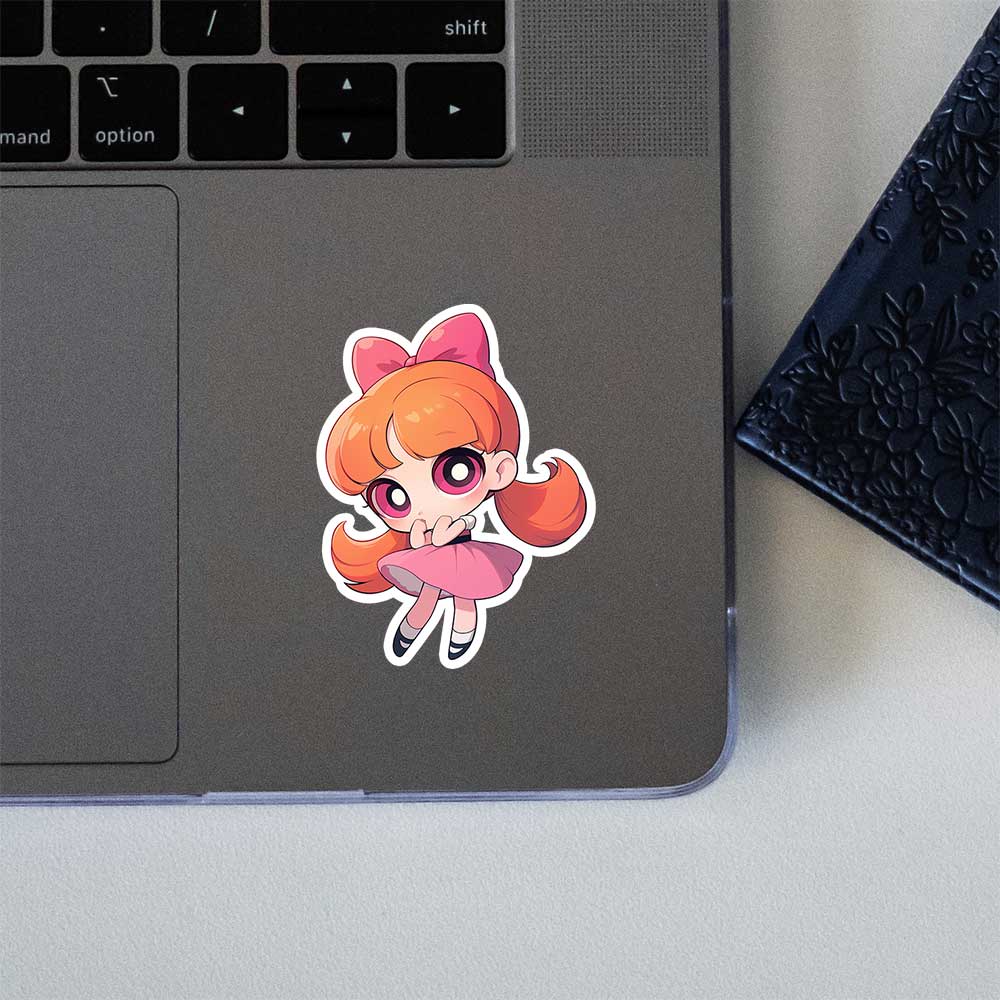 Powerpuff Girls Chibi Blossom Sticker