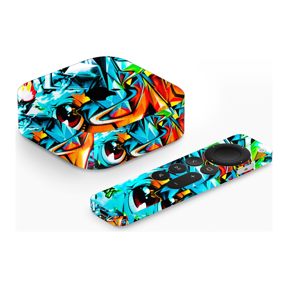 Abstract Vision Apple TV 4K (2022) skin by Decalz