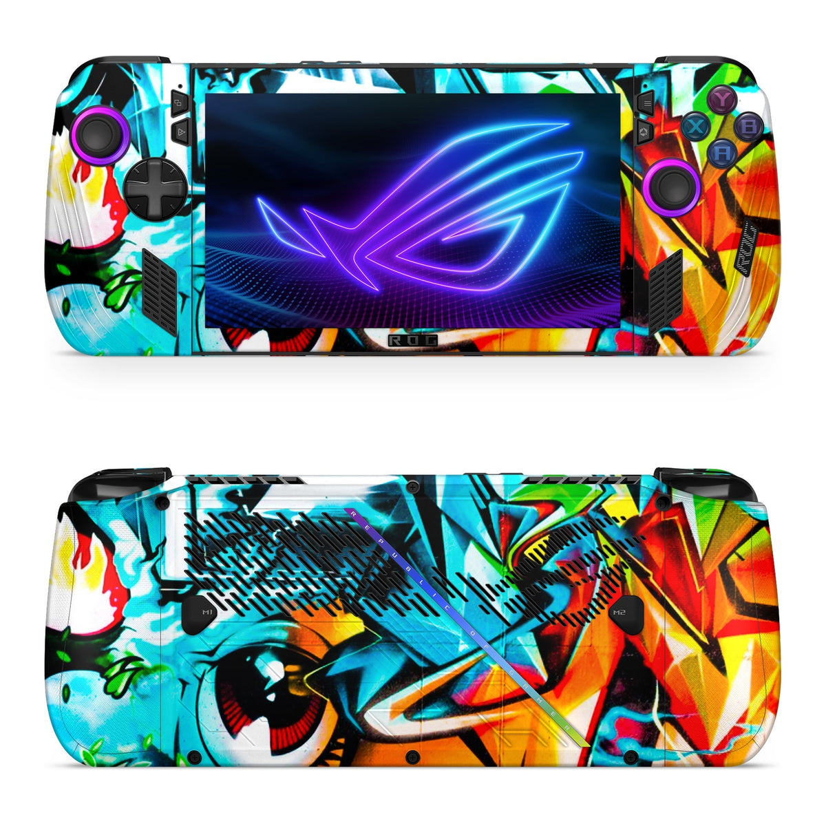 Abstract Vision Asus ROG Xbox Ally X skin by Decalz
