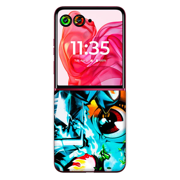 Moto Razr 50 Ultra (5G) Skins & Wraps (Only Back No Edge to Edge)