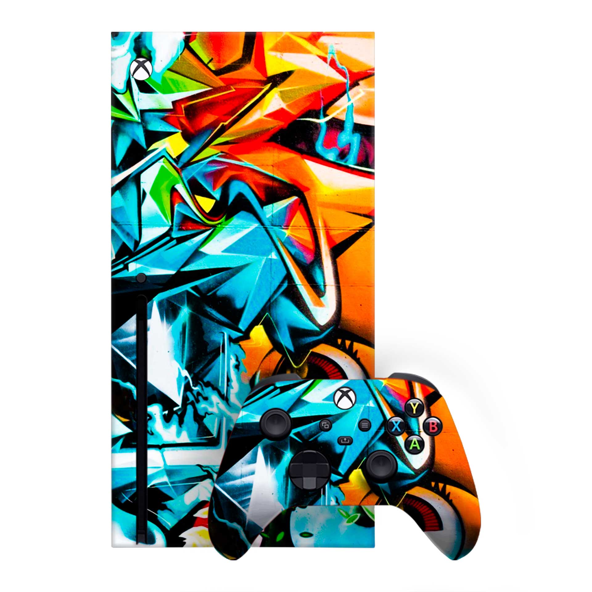 Abstract Vision Xbox One X Skins & Wraps