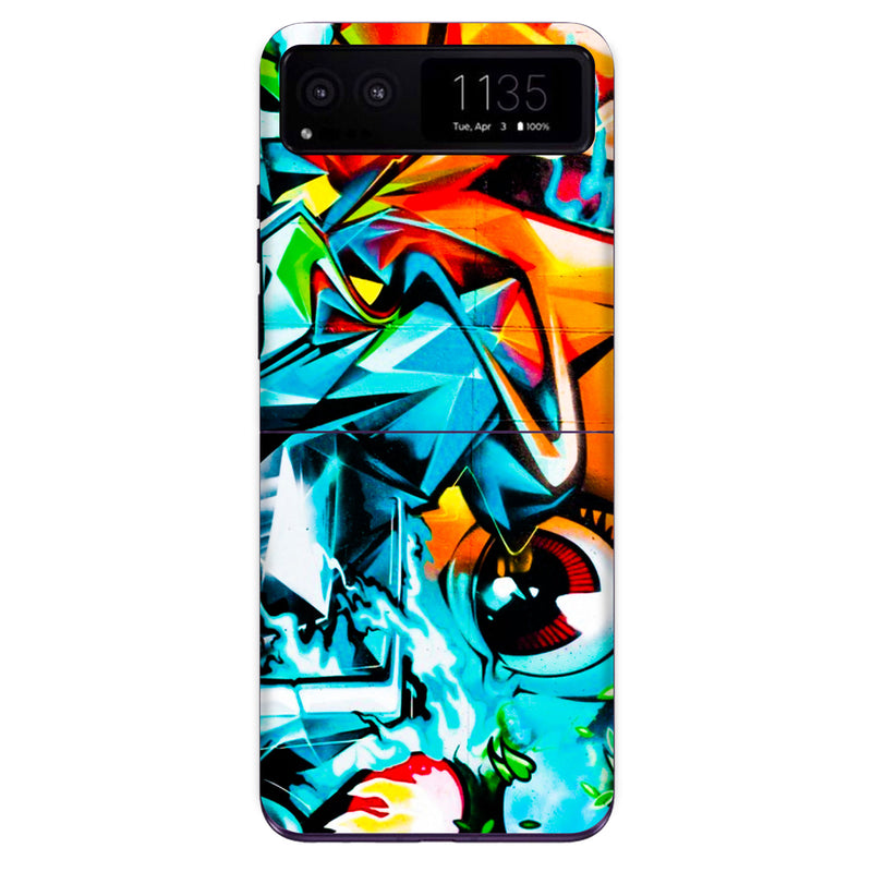 ) skin on Moto Razr 40 (5G by Decalz