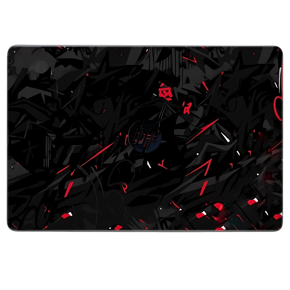 Abstract Crimson skin on Hp Elitebook 725 G3 by Decalz