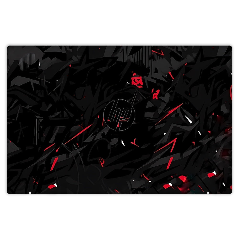 Abstract Crimson skin on Hp Envy 13 AD139TU by Decalz