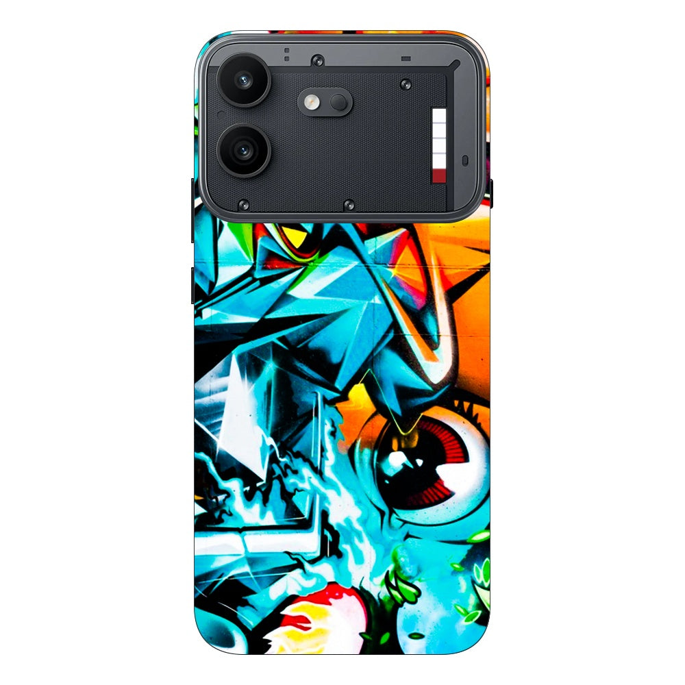 Abstract Vision skin on Nothing Phone 4B by Decalz