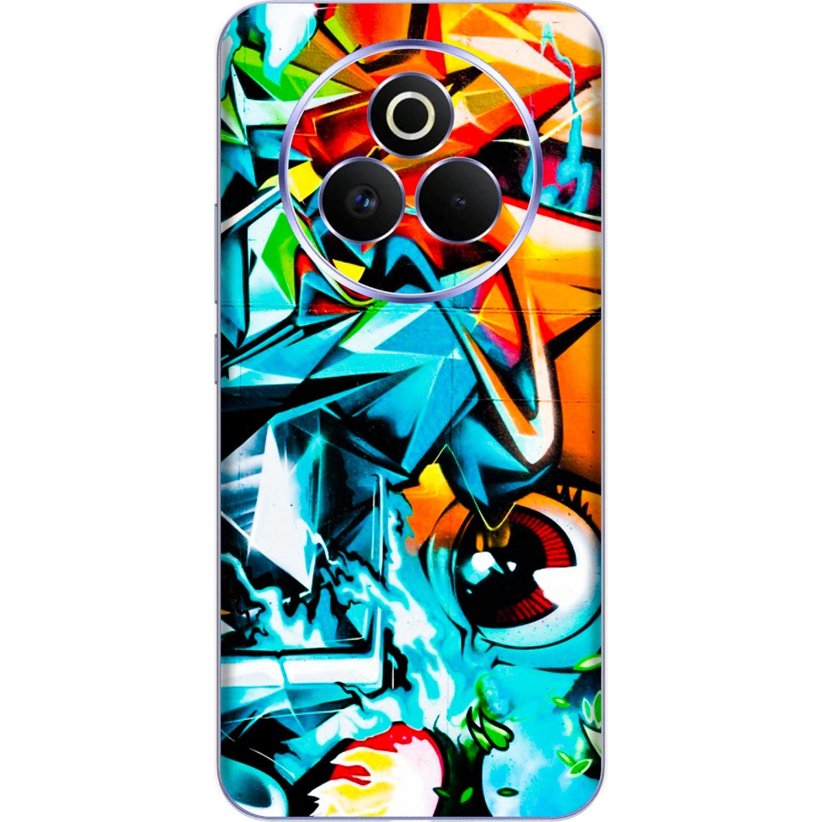 Abstract Vision skin on Realme P3 Pro (5G) by Decalz
