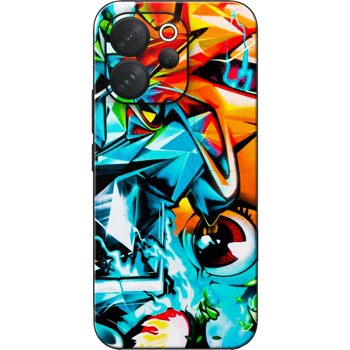 Abstract Vision skin on Vivo V70 (5G) by Decalz