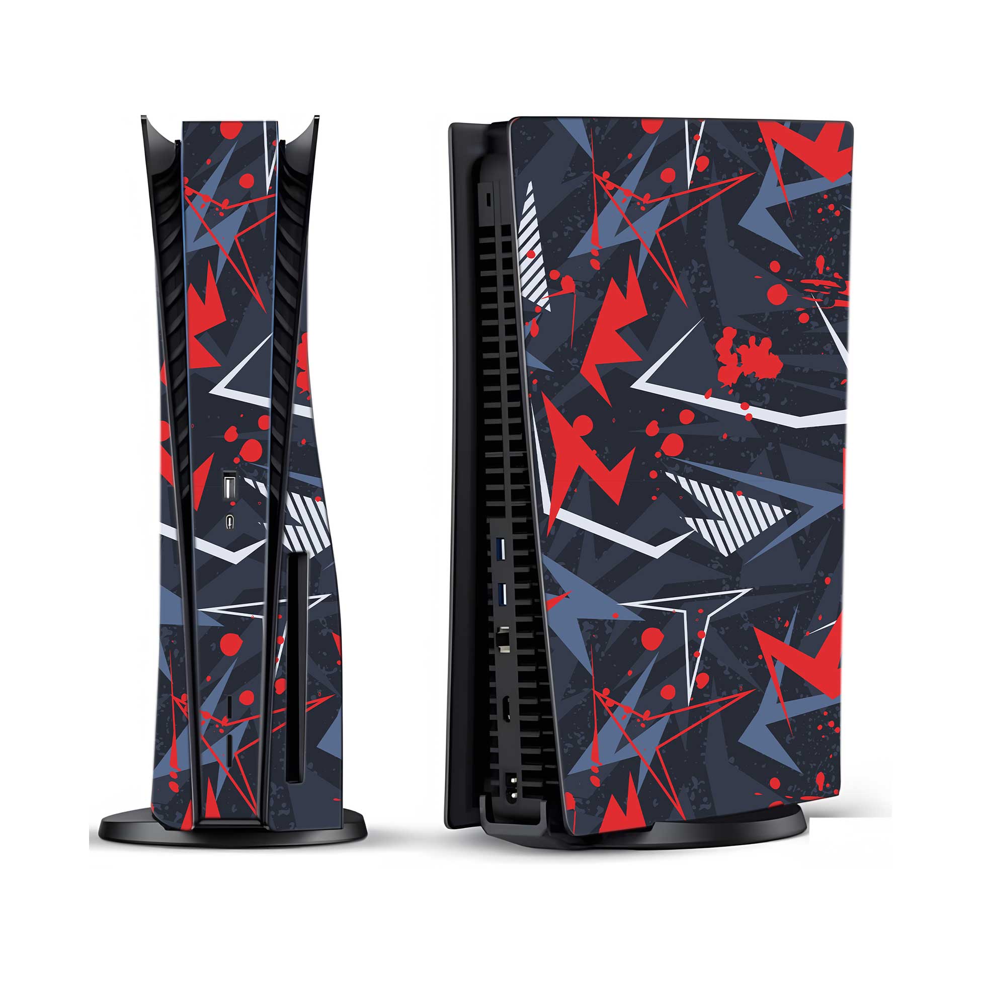 Abstraxx-R PlayStation 5 Fat Skins & Wraps