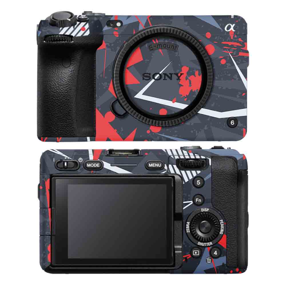 Abstraxx - R - Sony Camera Skins