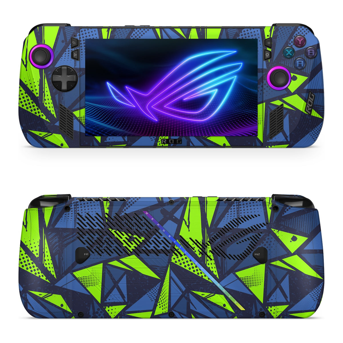 Abstraxx-G Asus ROG Xbox Ally X skin by Decalz