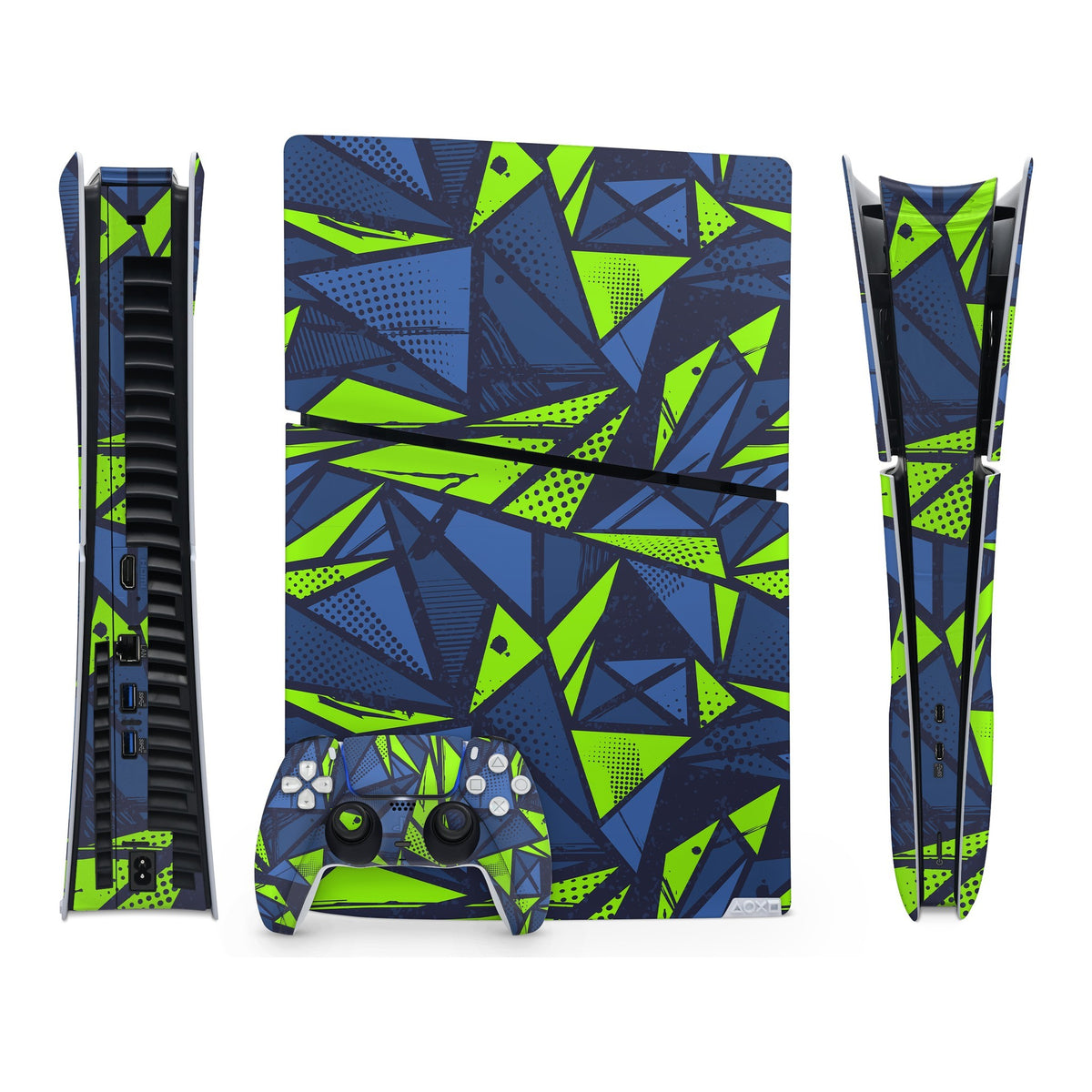 Abstraxx-G PlayStation 5 Slim Digital skin by Decalz