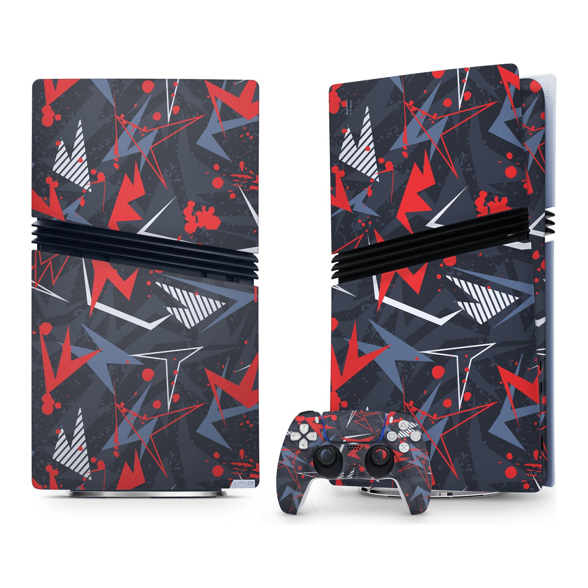 Abstraxx-R PlayStation 5 Pro skin by Decalz