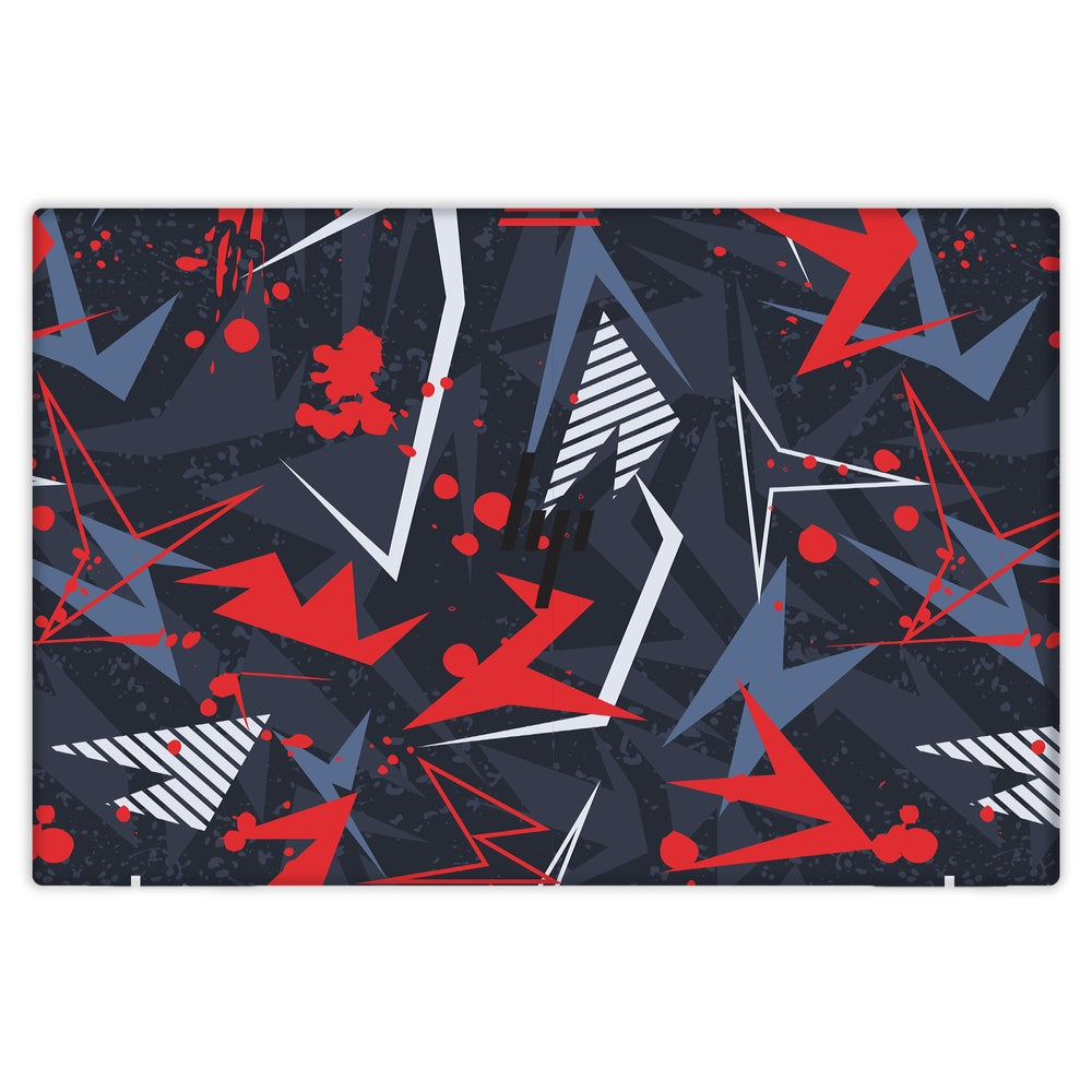 Abstraxx - R skin on Hp Elitebook X360 1040 G5 by Decalz