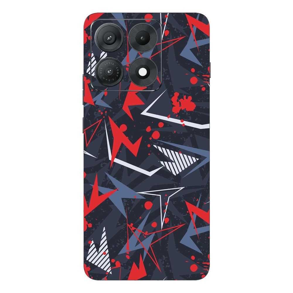 Abstraxx - R skin on Moto Edge 70 Max (5G) by Decalz