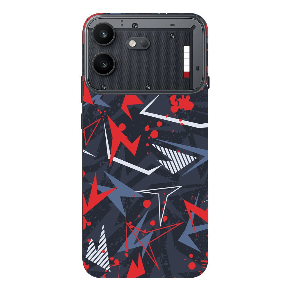Abstraxx - R skin on Nothing Phone 4B by Decalz