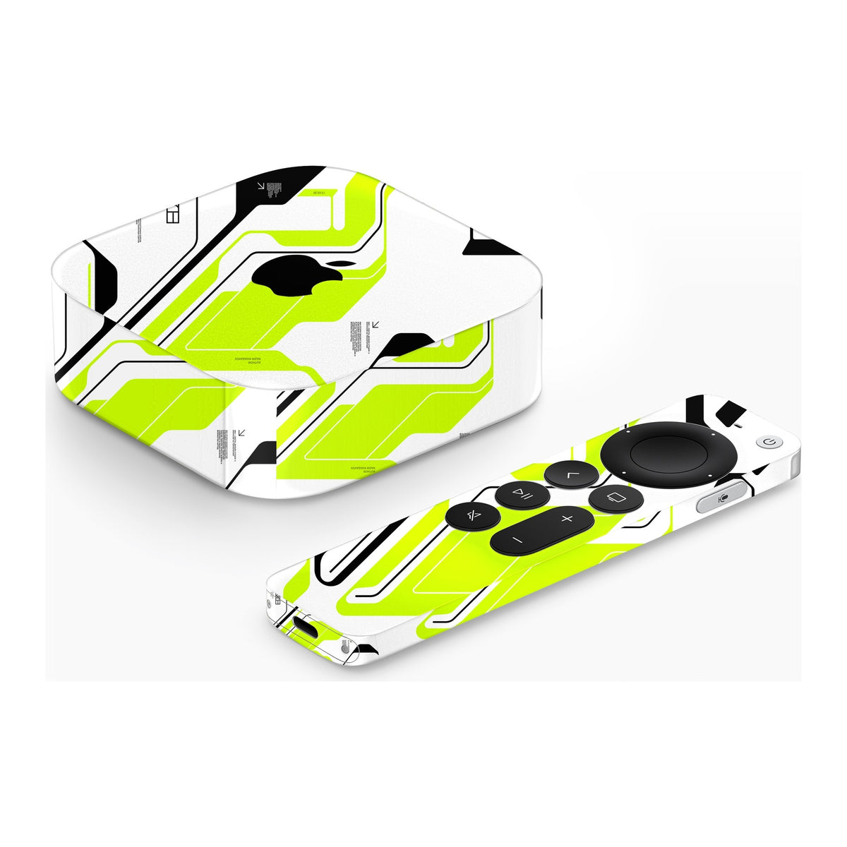Acid Green Apple TV 4K (2022) skin by Decalz