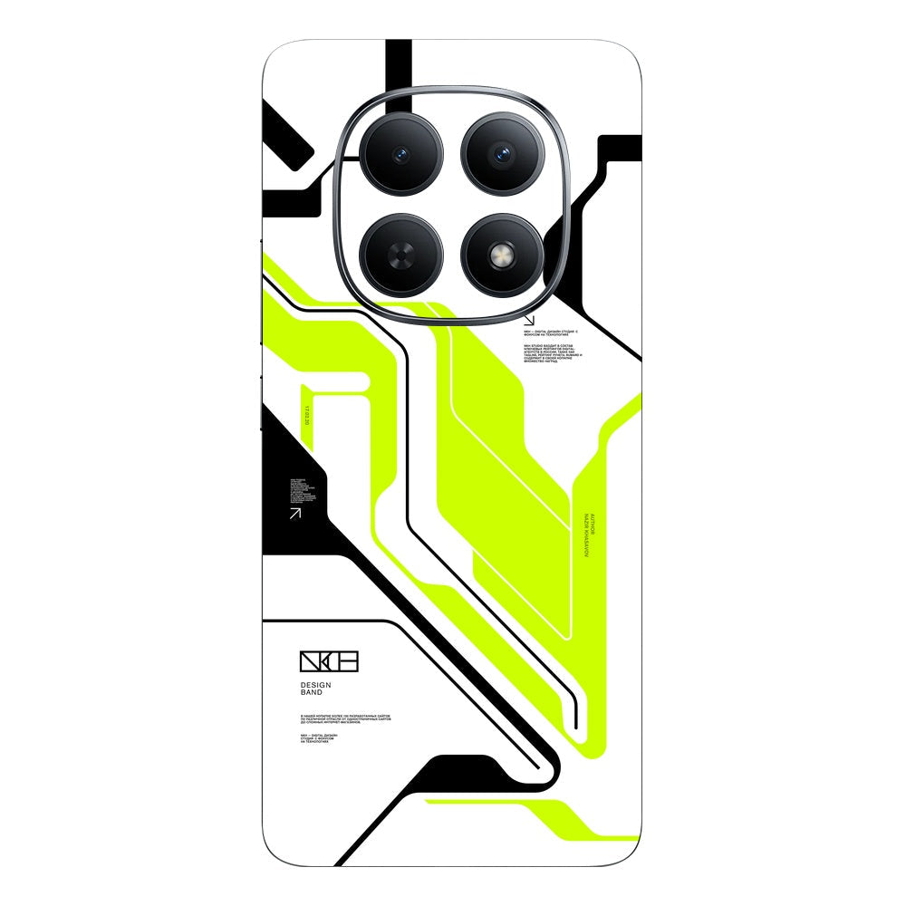Acid Green skin on Redmi Note 15 (5G) by Decalz