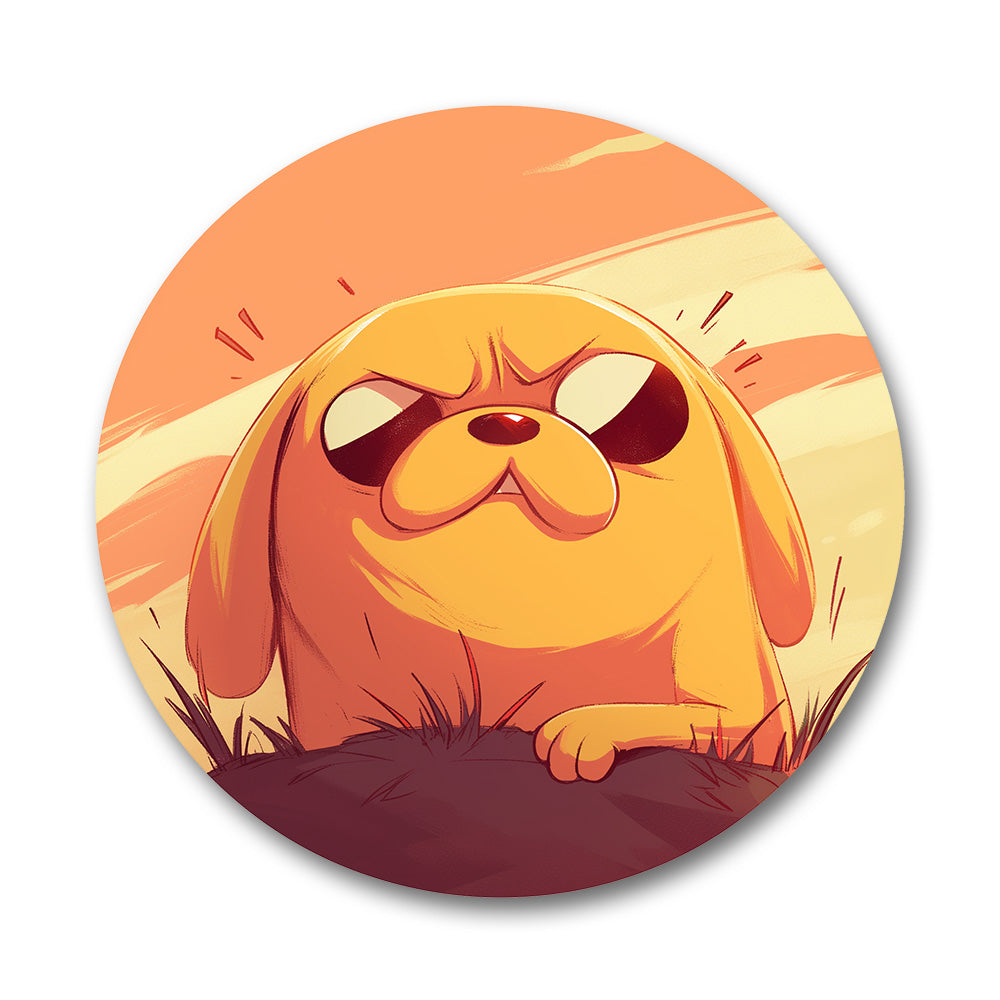 Adventure Time Jake The Dog Clipart Sticker