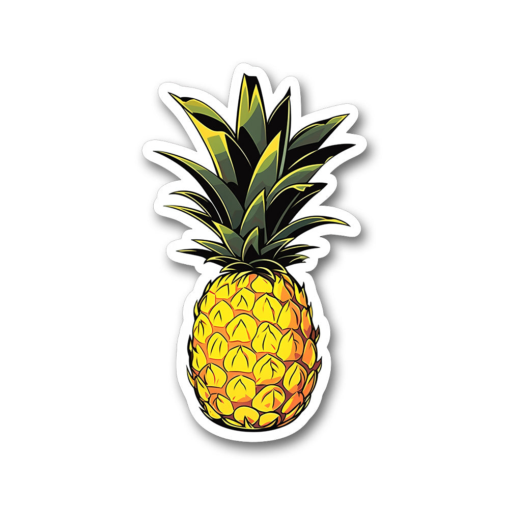 Aesthetic Pineapple Fruit Sticker