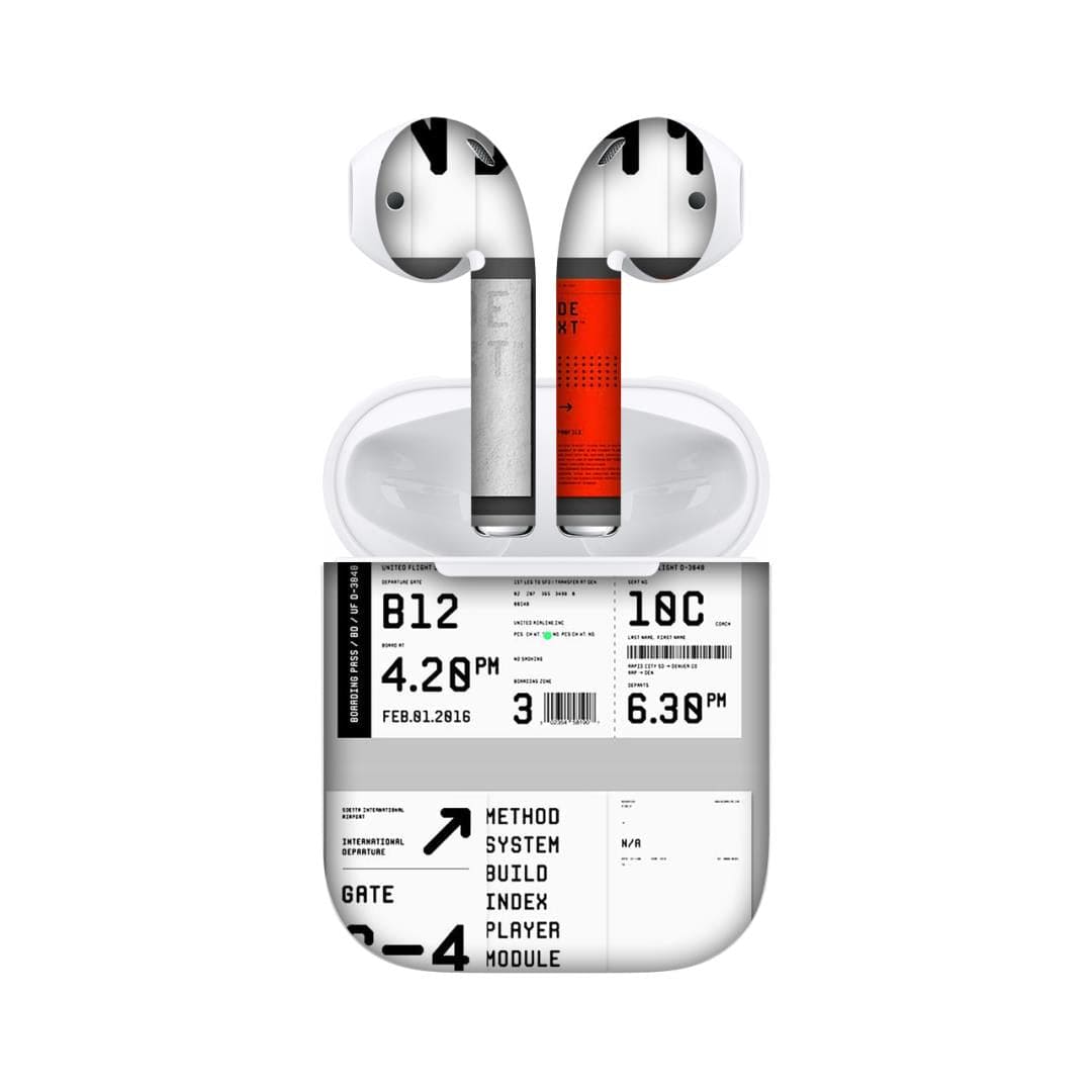 Airpods 2 Boarding Passion skins