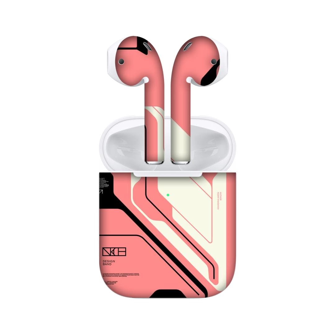 Airpods 2 Cyber pink skins