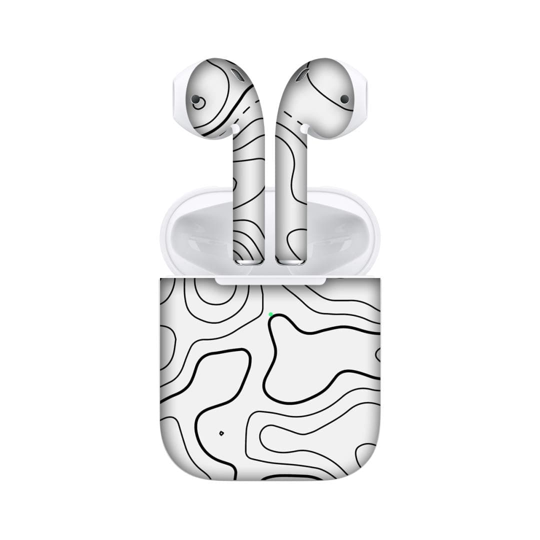 Airpods 2 Damascus White skins