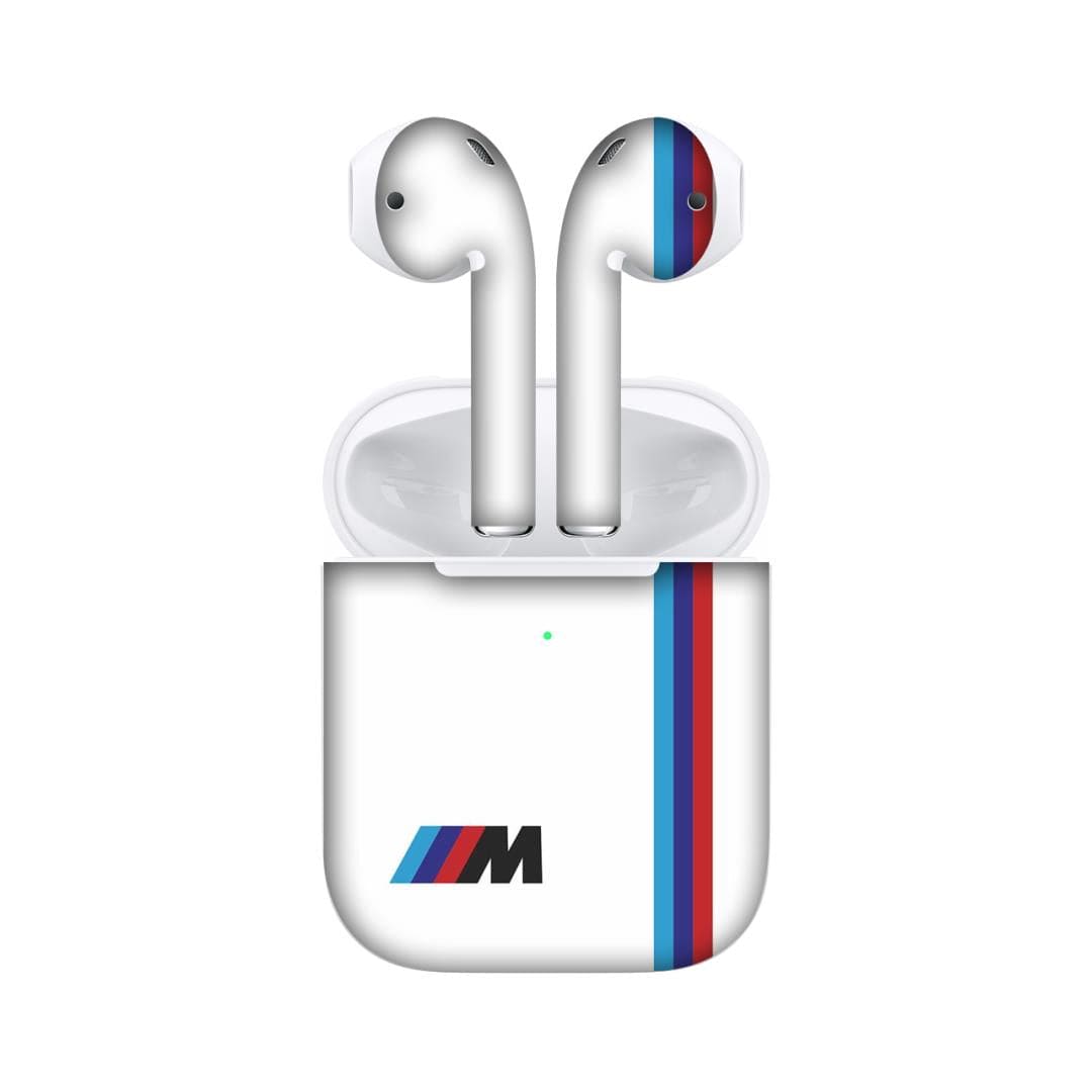 Airpods 2 M-Sport white skins