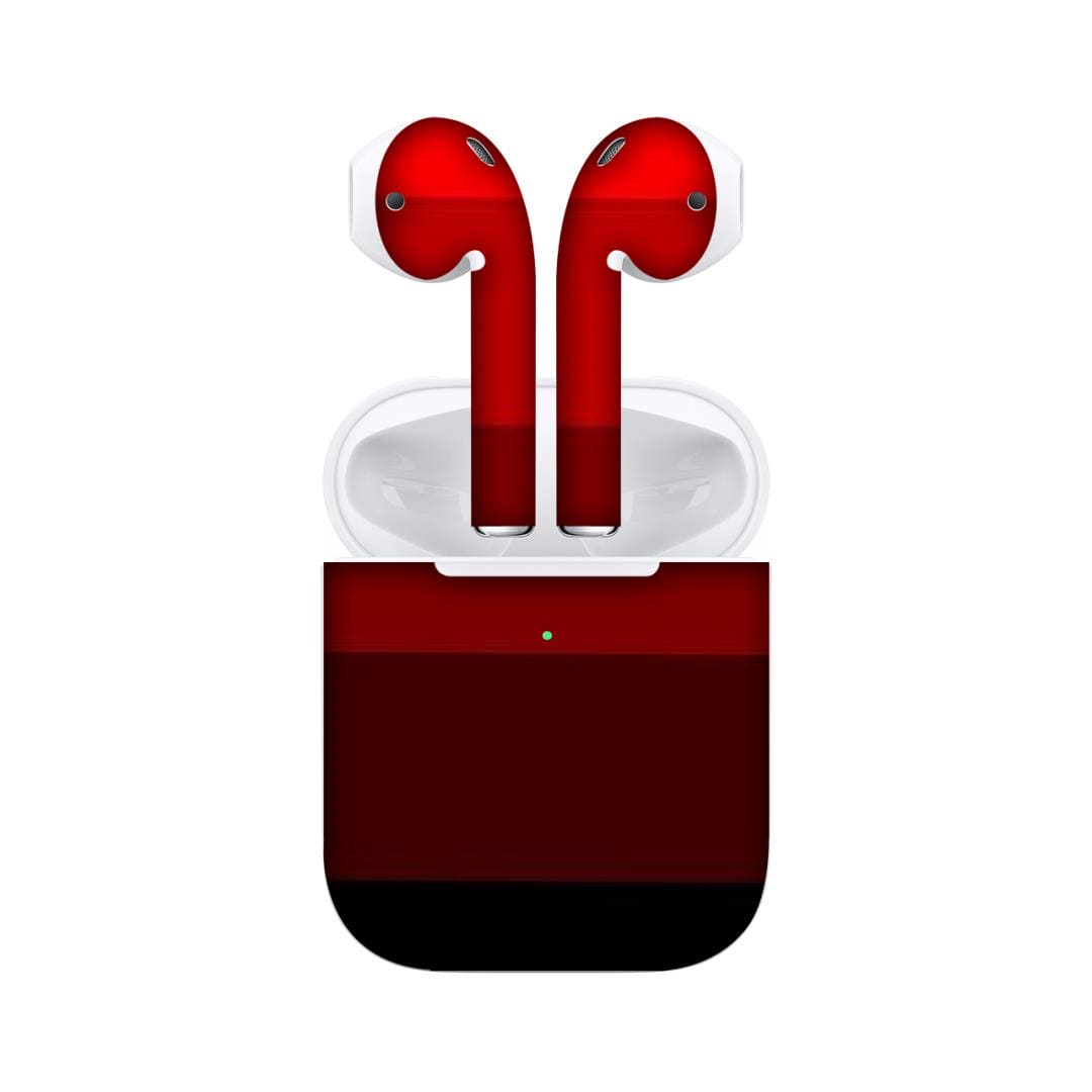 Airpods 2 Palette Red skins