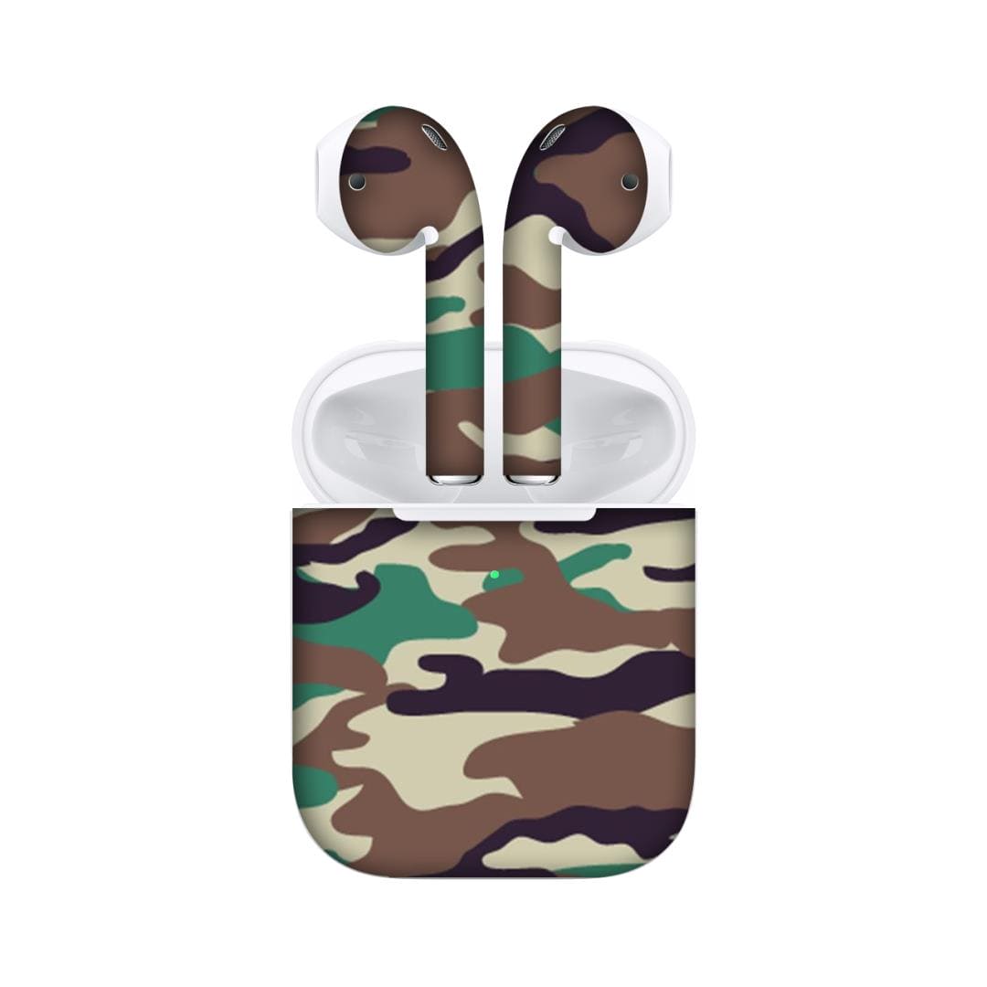 Airpods 2 Wild Camo skins