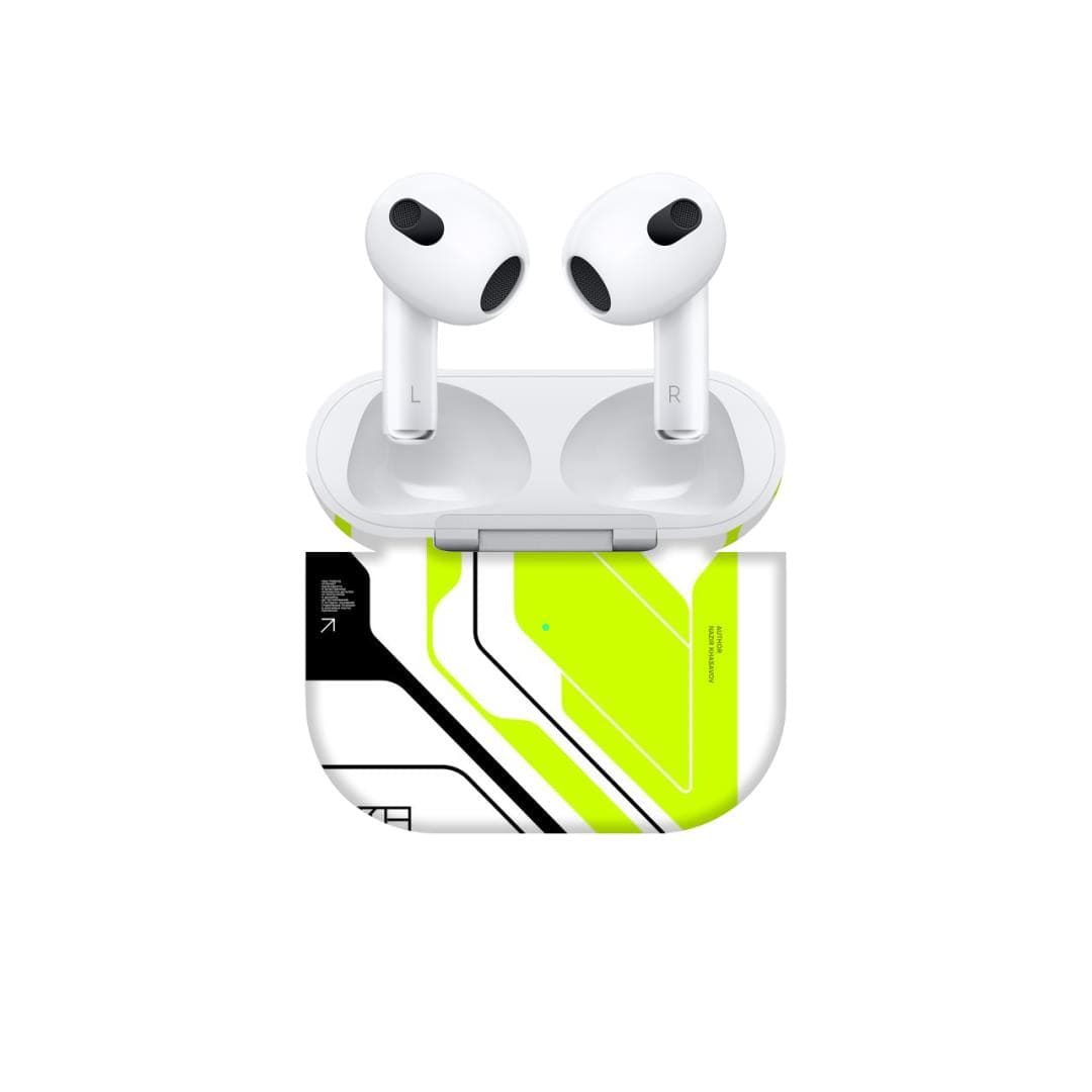 Airpods 3 Acid Green skins