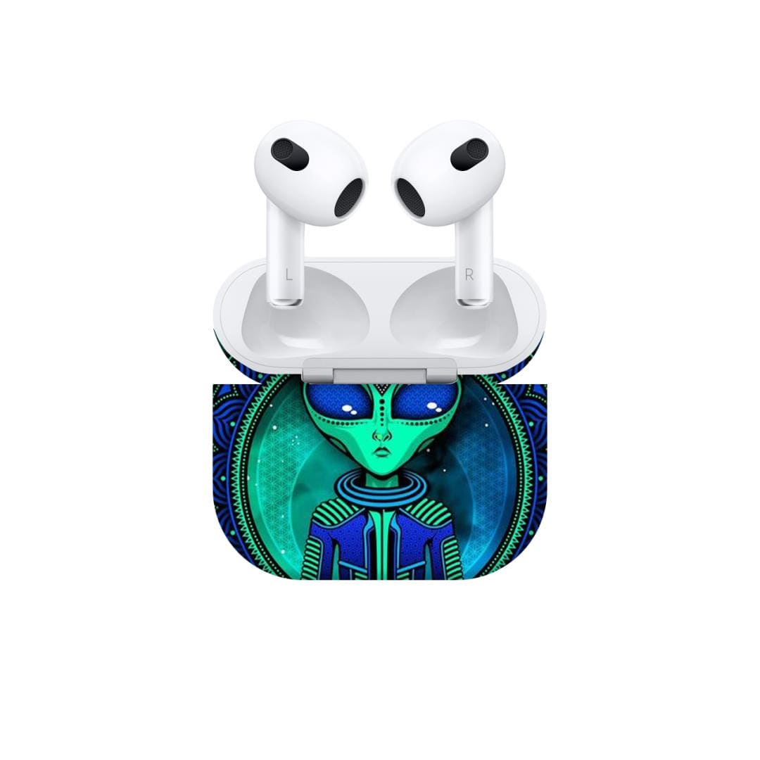 Airpods 3 Alien Aura skins