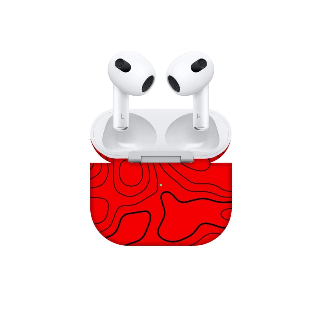 Airpods 3 Damascus Red skins
