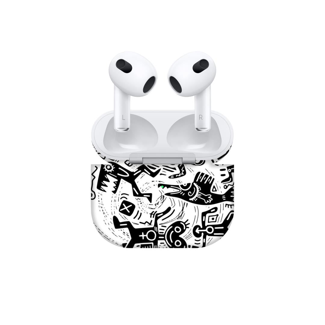 Airpods Pro Monochromatic Psycho skins