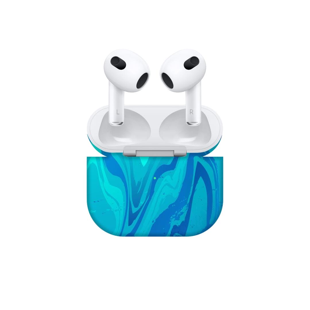 Airpods Pro Posiden Blue skins