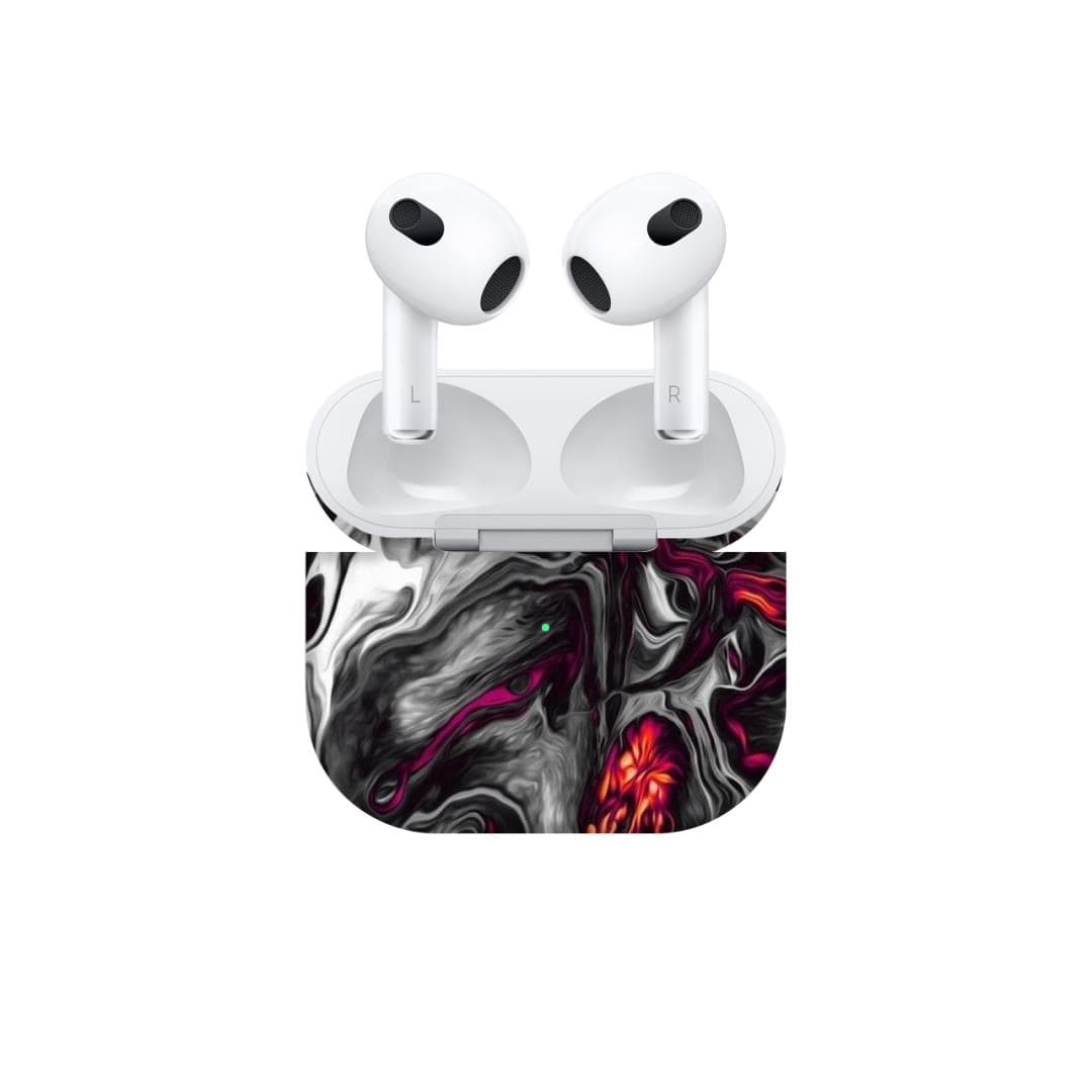 Airpods Pro 2 Purple Cyberpunk skins