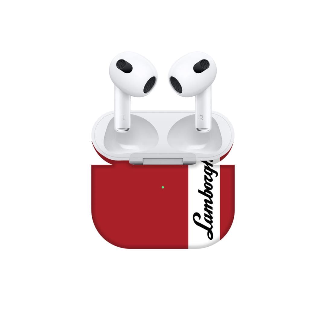 Airpods Pro Ruby Racer skins