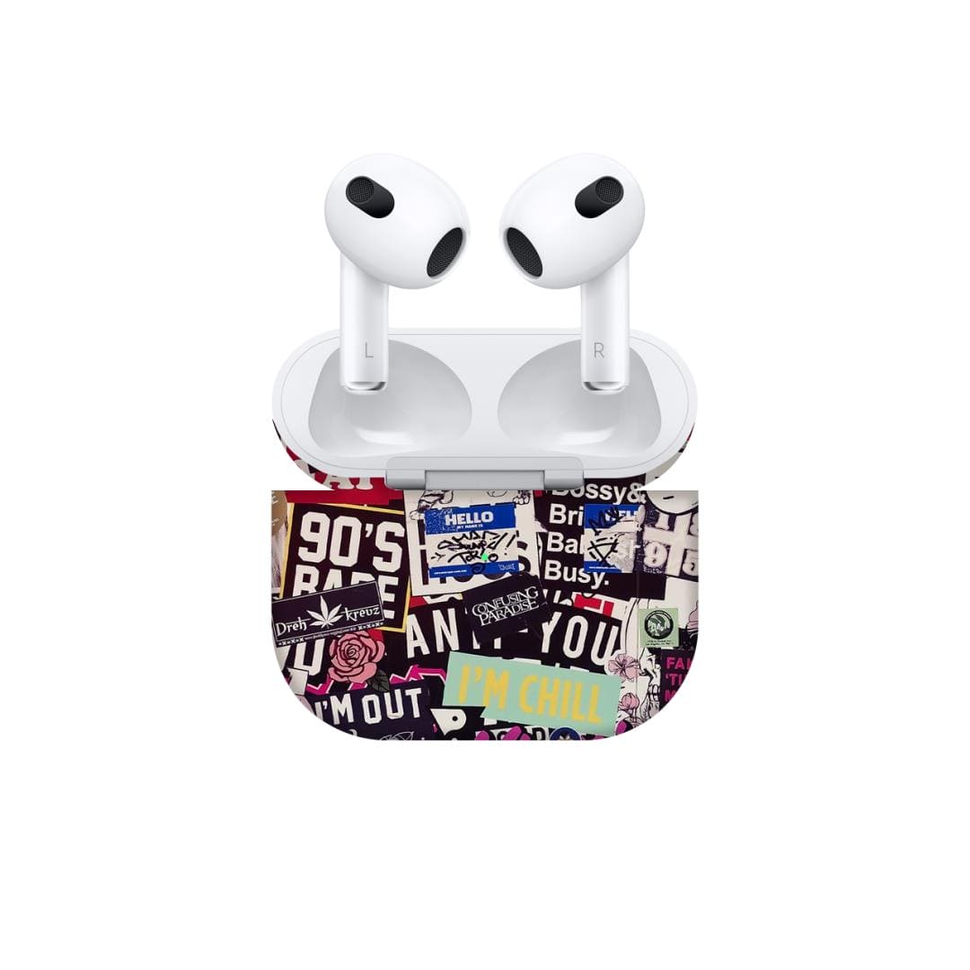 Airpods Pro Sticker Doodle skins