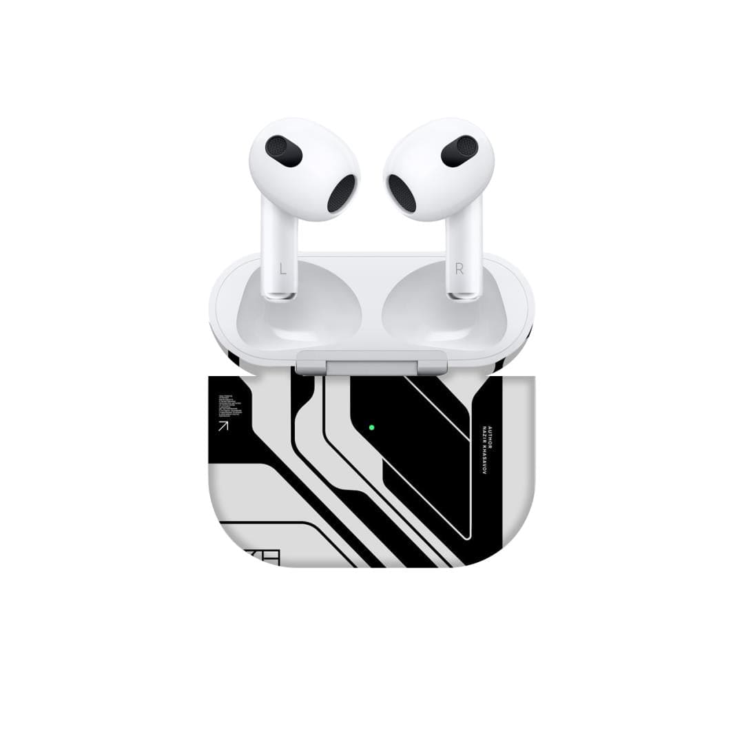 Airpods Pro 2 White Cyberpunk skins