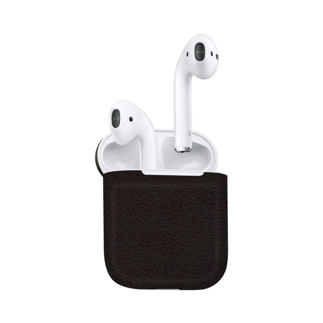 Airpods Brown Leather skins