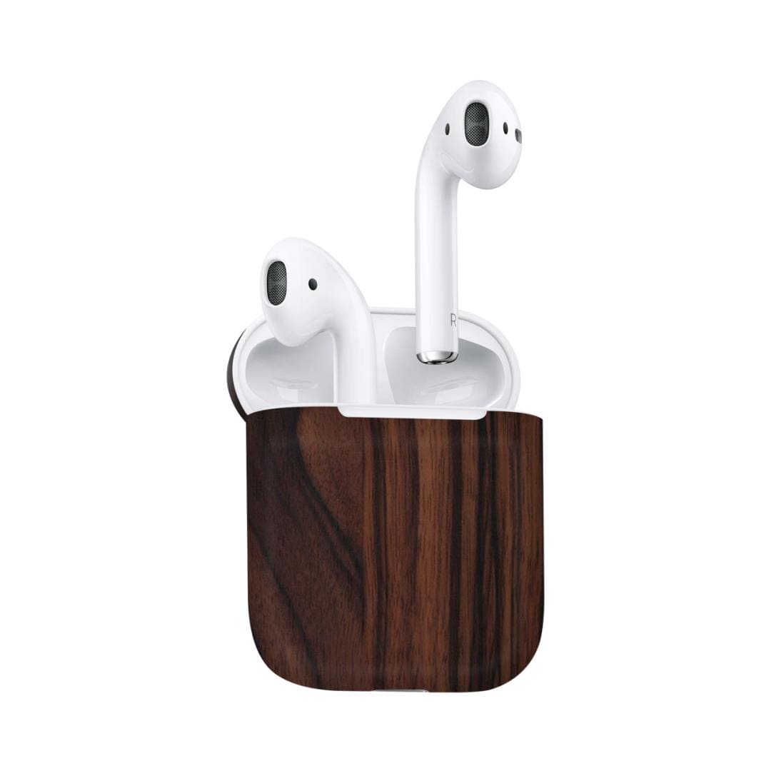 Airpods Ebony Wood skins