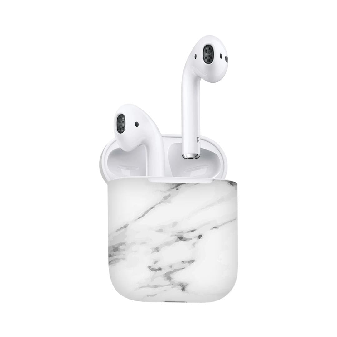 Airpods Marble White skins