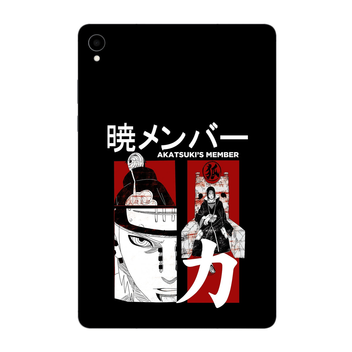 Akatsuki Member skin on Samsung Galaxy Tab S11 by Decalz