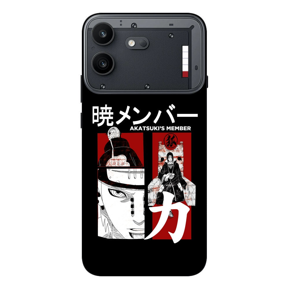 Akatsuki Member skin on Nothing Phone 4B by Decalz