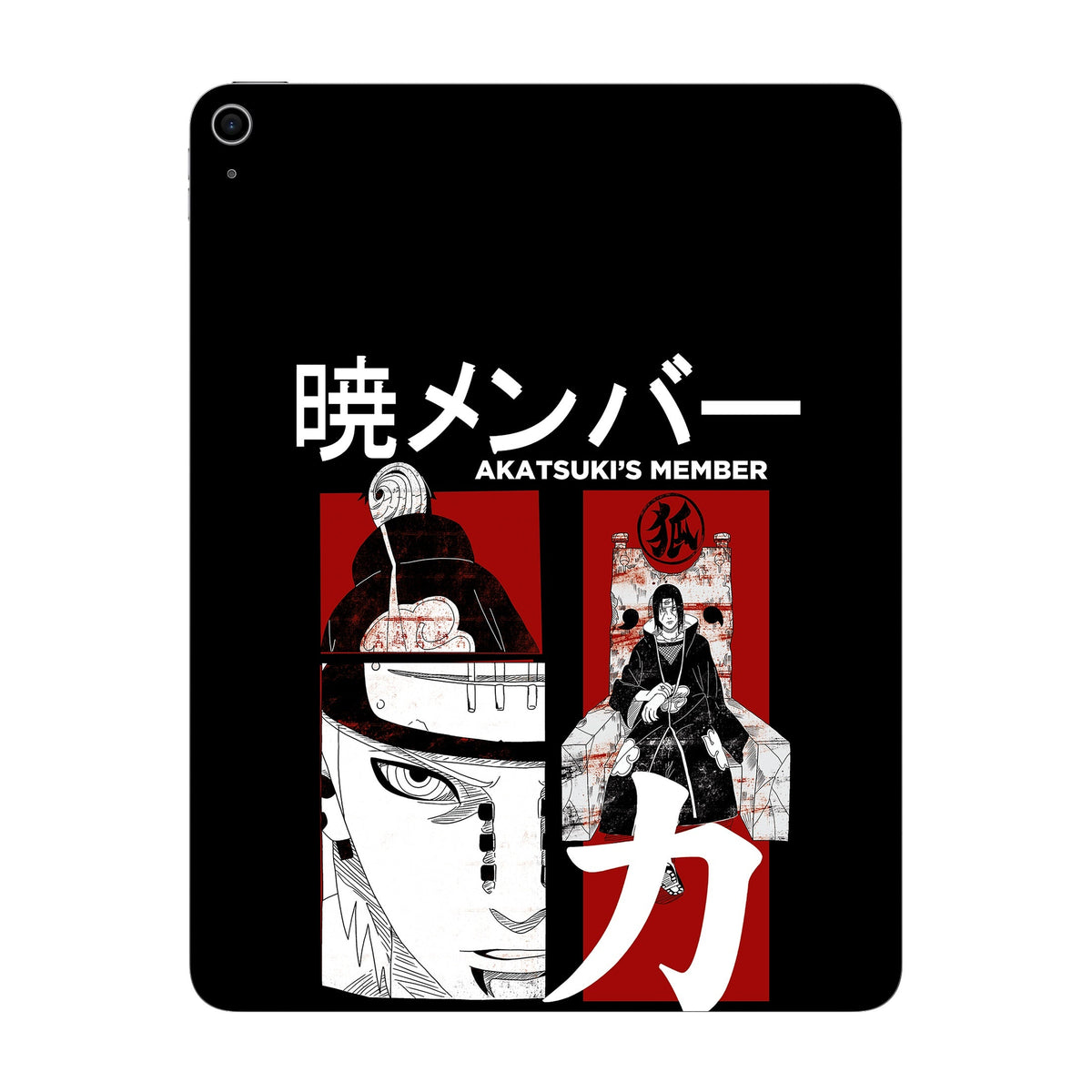 Akatsuki Member skin on iPad Air 13-inch M3 2025 by Decalz