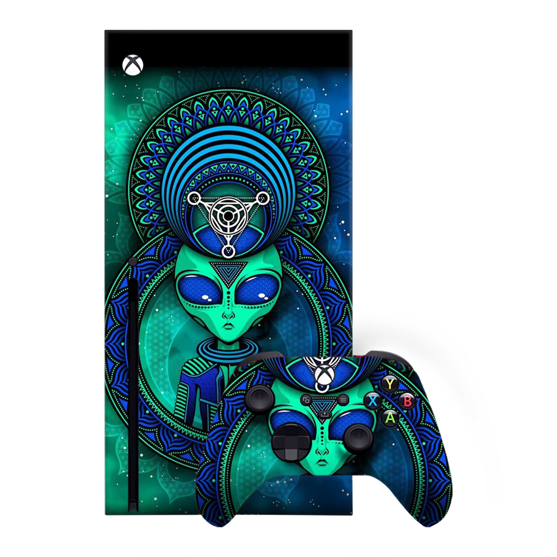 Alien Aura Xbox One X Skins & Wraps